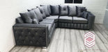 Paris French velvet corner sofa range