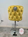 Valentino Barstool - Mustard Plush Velvet