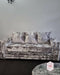 Vogue 3+2 lustro crushed velvet sofa range