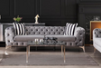 Chrometrimsofa goldtrimsofa velvetsofa dubaisofacollection plushvelvetsofas luxurysofa uniquesofas furniture sofas sofa cornersofa 3+2sofa homedecor design interiordesign livingroom home furnituredesigns love bespoke bespokesofas