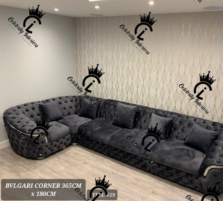 Chrometrimsofa goldtrimsofa velvetsofa dubaisofacollection plushvelvetsofas luxurysofa uniquesofas furniture sofas sofa cornersofa 3+2sofa homedecor design interiordesign livingroom home furnituredesigns love bespoke bespokesofas