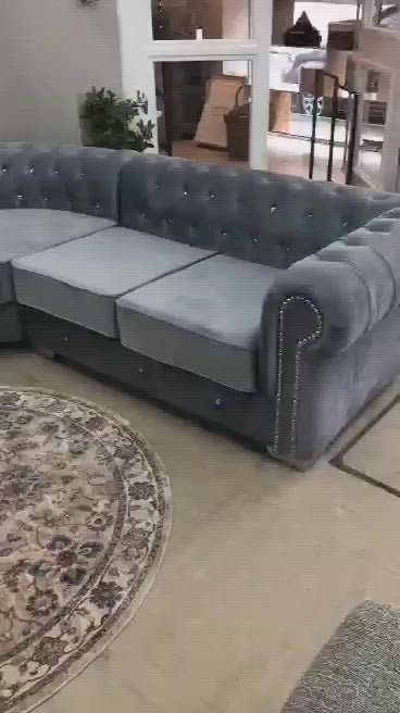 Richmond chesterfield corner sofa