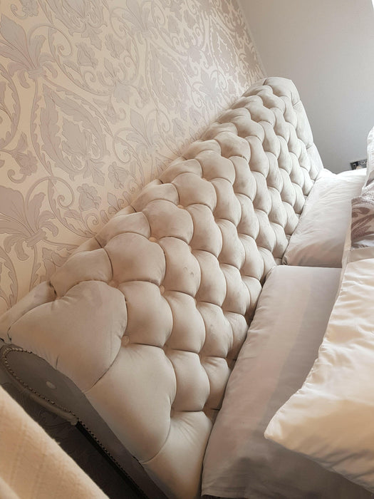 Dicaprio Bedframe In Plush Velvet