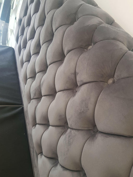 Santiago Divan Ottoman Bed In Plush Velvet