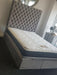 Alexandra divan ottoman plush velvet bedframe