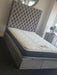 Alexandra divan ottoman crushed velvet bedframe