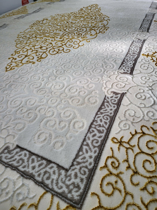 Aletta Rug 240 x 145 - Cream + Gold
