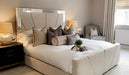 ISLA MIRRORED PLUSH VELVET BEDFRAME