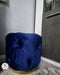 Khalifah Round Luxury Velvet Stools - Available In Many Colours