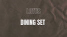 LOTUS WALL MIRROR IN BLACK & GOLD (PRICE IS FOR PAIR) - NOW ON SALE