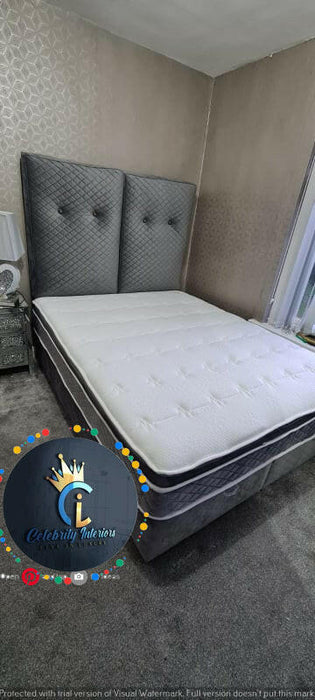 Colorado Divan Ottoman Bedframe GREY
