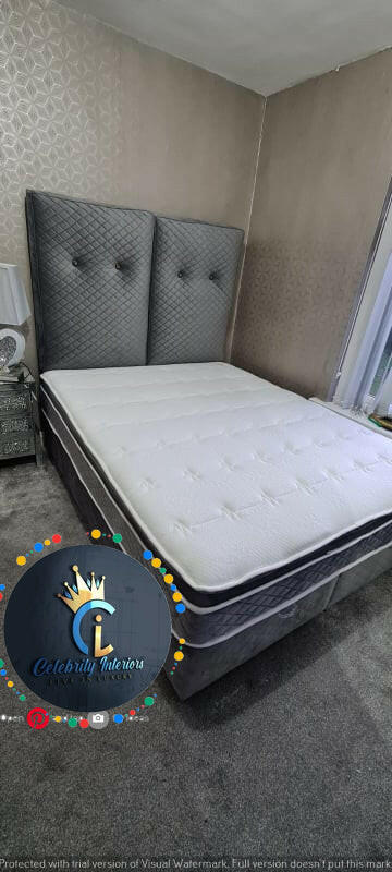 Colorado Divan Ottoman Bedframe GREY