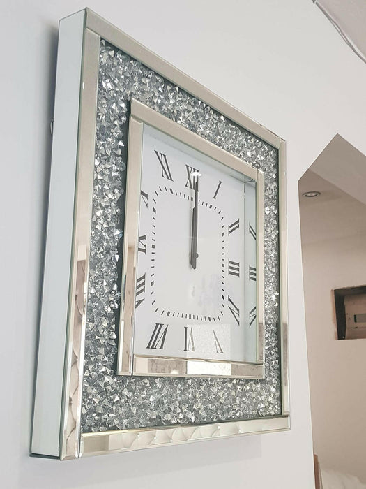 Gatsby mirrored clock