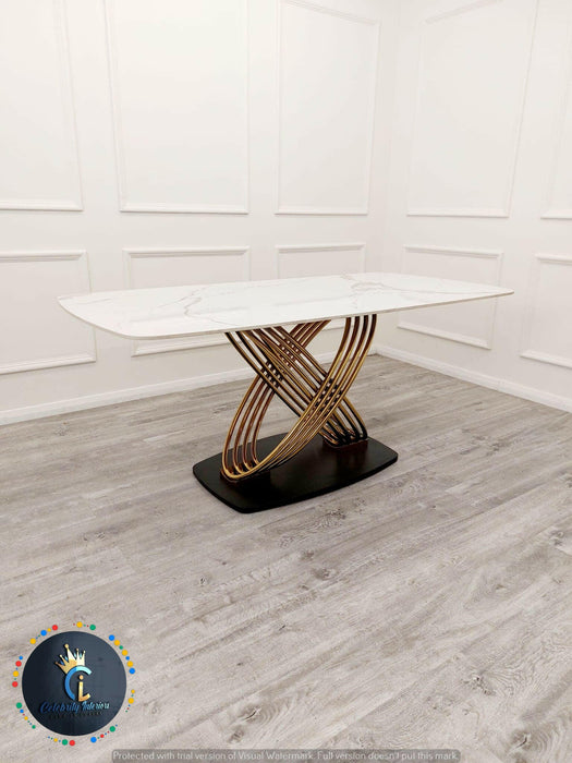 Sinteredstonediningtable sinteredstonetop golddiningchairs golddiningtable marblediningtable velvetdiningchairs velvet furniture furnitureflip décor golddiningtable chromediningtable marbletop diningroom diningroomdecor diningroomideas contemporary dining 