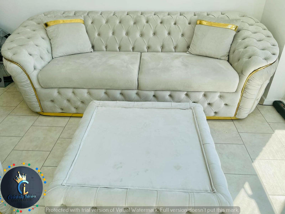 Ambassador 3+2 sofa range plush velvet