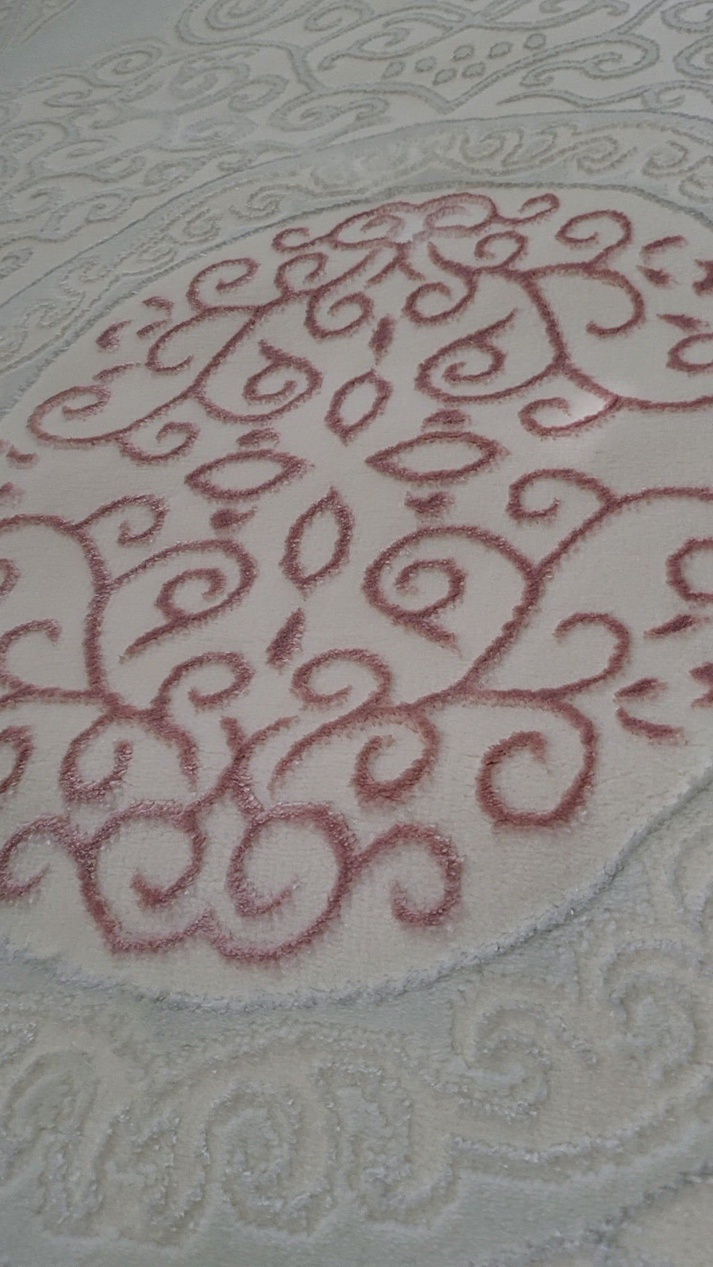 Calliope Rug 240 x 145 PINK & CREAM