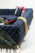 Hermes 3+2 sofa plush velvet