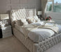 beds bedroom divanbed ottomanbed slattedottoman storagebed chesterfieldbed plushvelvet crushedvelvet naples chenille bedstead bedframe cheapbeds highheadboard strongbeds modernbeds designerbeds bespokebeds bespoke upholstery furniture fyp trending studding beautiful love homeowner home luxury 