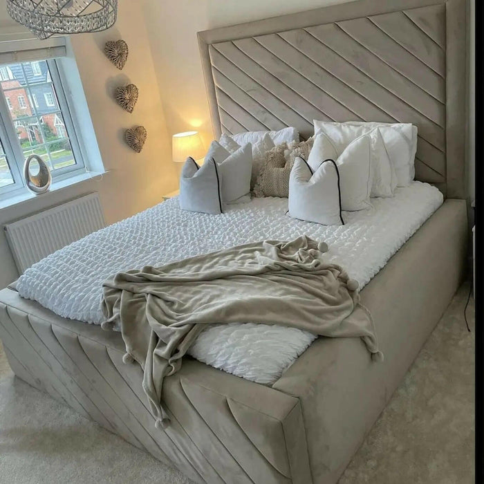 Duke Bedframe Plush Velvet