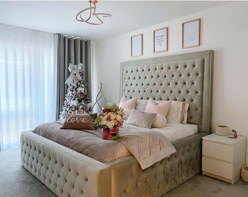 Ryman Bedframe In Plush Velvet