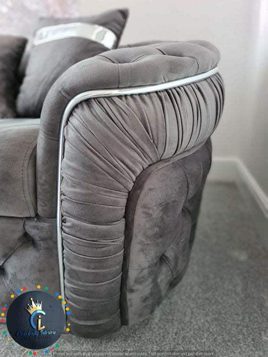 Ambassador 3+2 sofa range plush velvet