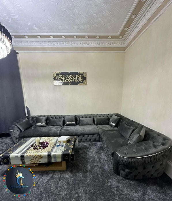 Ambassador corner sofa range plush velvet - choose combination