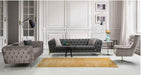 Hermes 3+2 sofa plush velvet