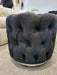 Round Upholstered Footstool (Small)