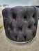 Round Upholstered Footstool (Small)