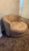 Montana Plush Velvet Sofa Chair In Marble Velvet - Now On Sale