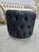 Round Upholstered Footstool (Small)
