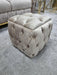Square Upholstered Footstool (Small)