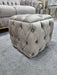 Square Upholstered Footstool (Small)