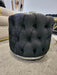 Round Upholstered Footstool (Small)