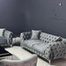 Hermes 3+2 sofa plush velvet