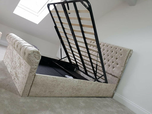 Slatted ottoman lift up storage mechanism (NOT SOLD SEPERATLEY)