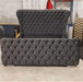 CAMBRIDGE CURVED WINGBACK IN CRUSHED VELVET