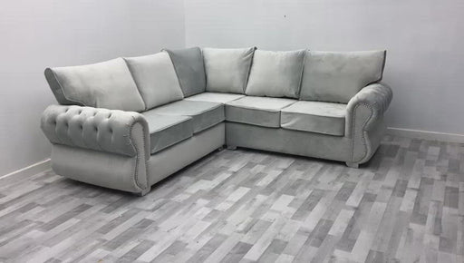 Rino 3+2 sofa range in plush velvet