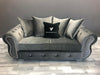 Rino 3+2 sofa range in plush velvet