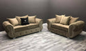 Rino 3+2 sofa range in plush velvet