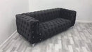 Ashton full chesterfield velvet corner sofa range