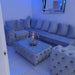 ASHTON FRENCH VELVET U SHAPE CORNER SOFA RANGE