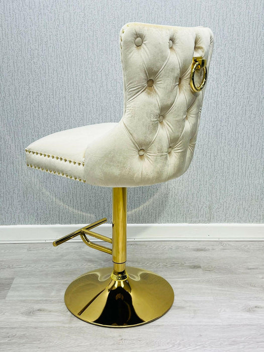 Victoria Gold Detailing Knocker back Barstools