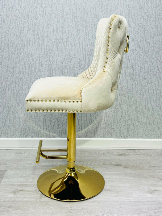 Victoria Gold Detailing Knocker back Barstools