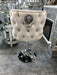 Valentino Luxury Lion Knocker Back Barstool