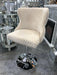 Valentino Luxury Lion Knocker Back Barstool