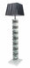 Floor Standing Crushed Diamond Lamp - Cubed