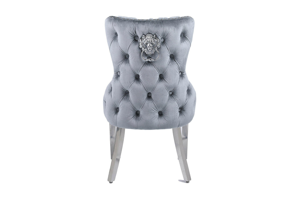 Victoria Gold Detailing Knocker back Dining Chair