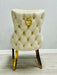 Sofia Dining Table with Victoria Circle Knocker Chairs
