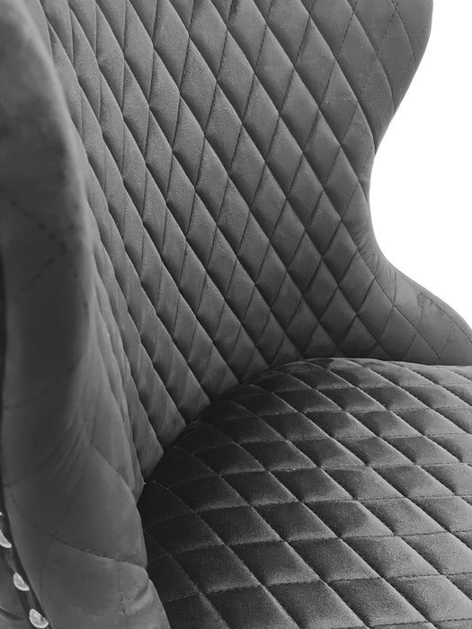 Valentino velvet dining chair